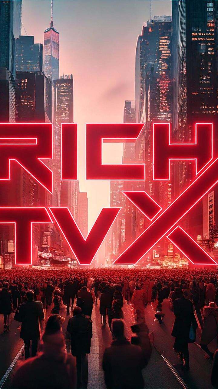 RICH TVX over the avenues at night